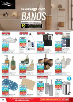 Vista previa Río Shop Deco catálogo válido desde el 01.10.2025 | Página: 22 | Productos: Organizador, Cerámico, Alfombra, Jabón