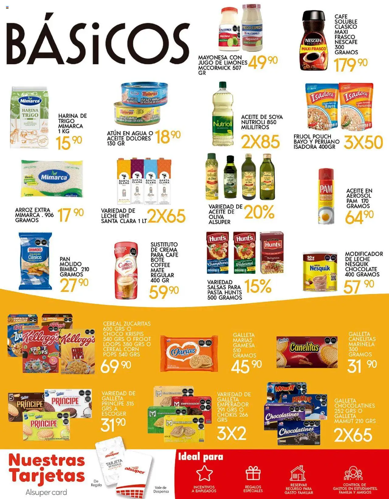 Nuevas ofertas de Alsuper válidas en toda la República Mexicana desde el 17.10.2025. ¡Encuentra las mejores ofertas en Alsuper folleto Zacatecas! | Página: 6 | Productos: Mayonesa, Café, Hojuelas, Despensa