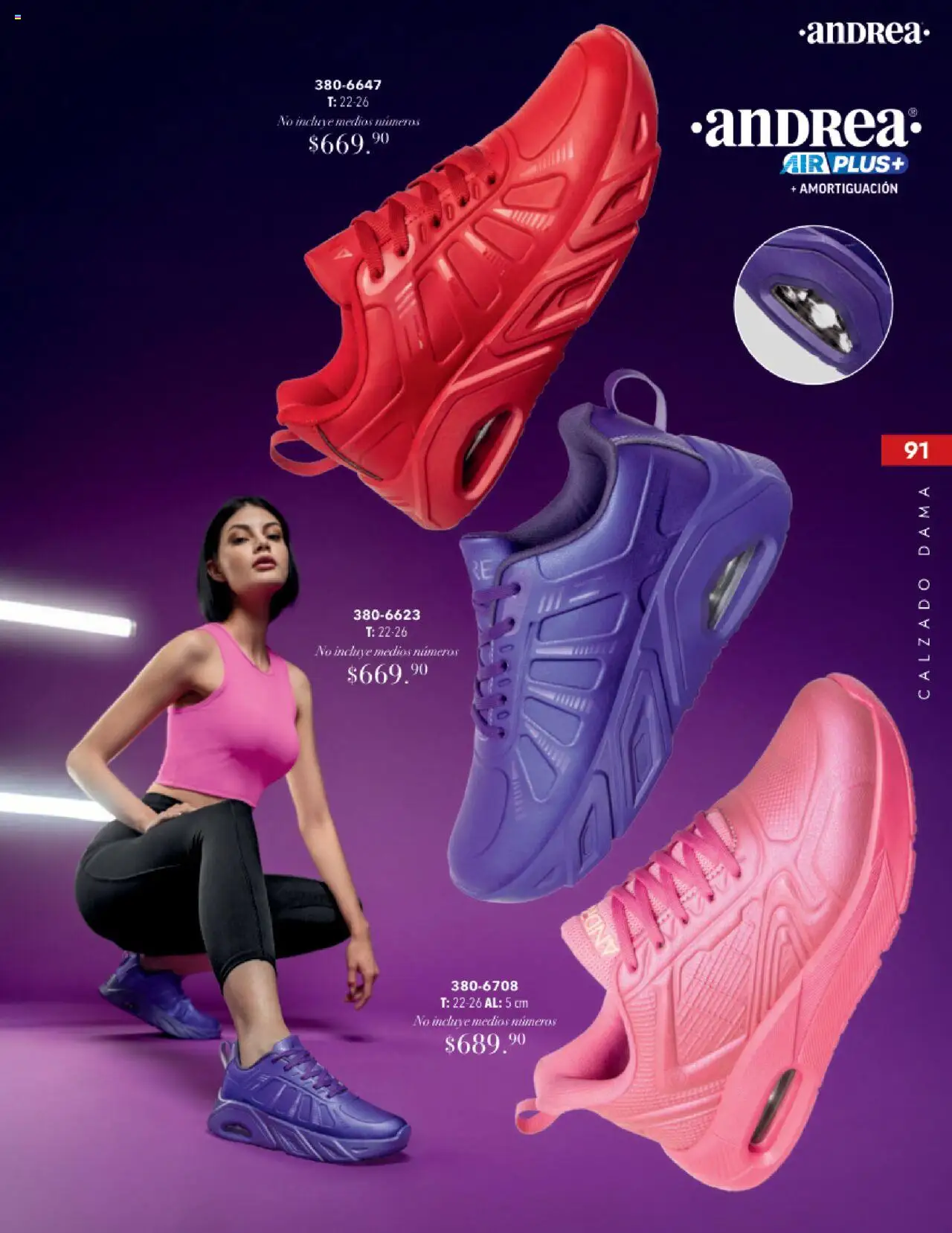 Nuevas ofertas de Andrea válidas en toda la República Mexicana desde el 17.08.2025. ¡Encuentra las mejores ofertas en Andrea - Catálogo Tropical Otoño / Invierno! | Página: 91