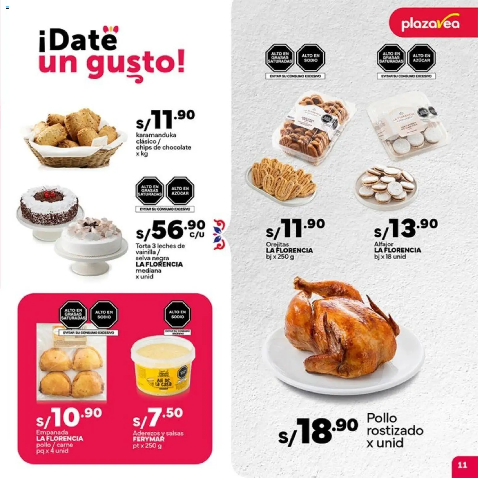 Catálogo Plaza Vea válido desde 14.11.2025 | Página: 11 | Productos: Chocolate