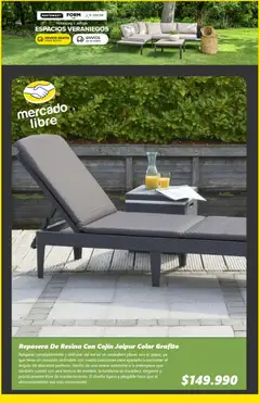 Mercado Libre ofertas  válido desde el 08.12.2025 | Página: 7 | Productos: Reposera