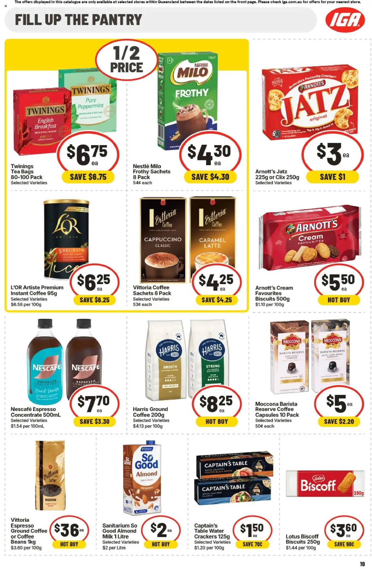 IGA catalogue - valid from 15.04.2026 | Page: 18 | Products: Milk, Lollies, Salt, Chilli