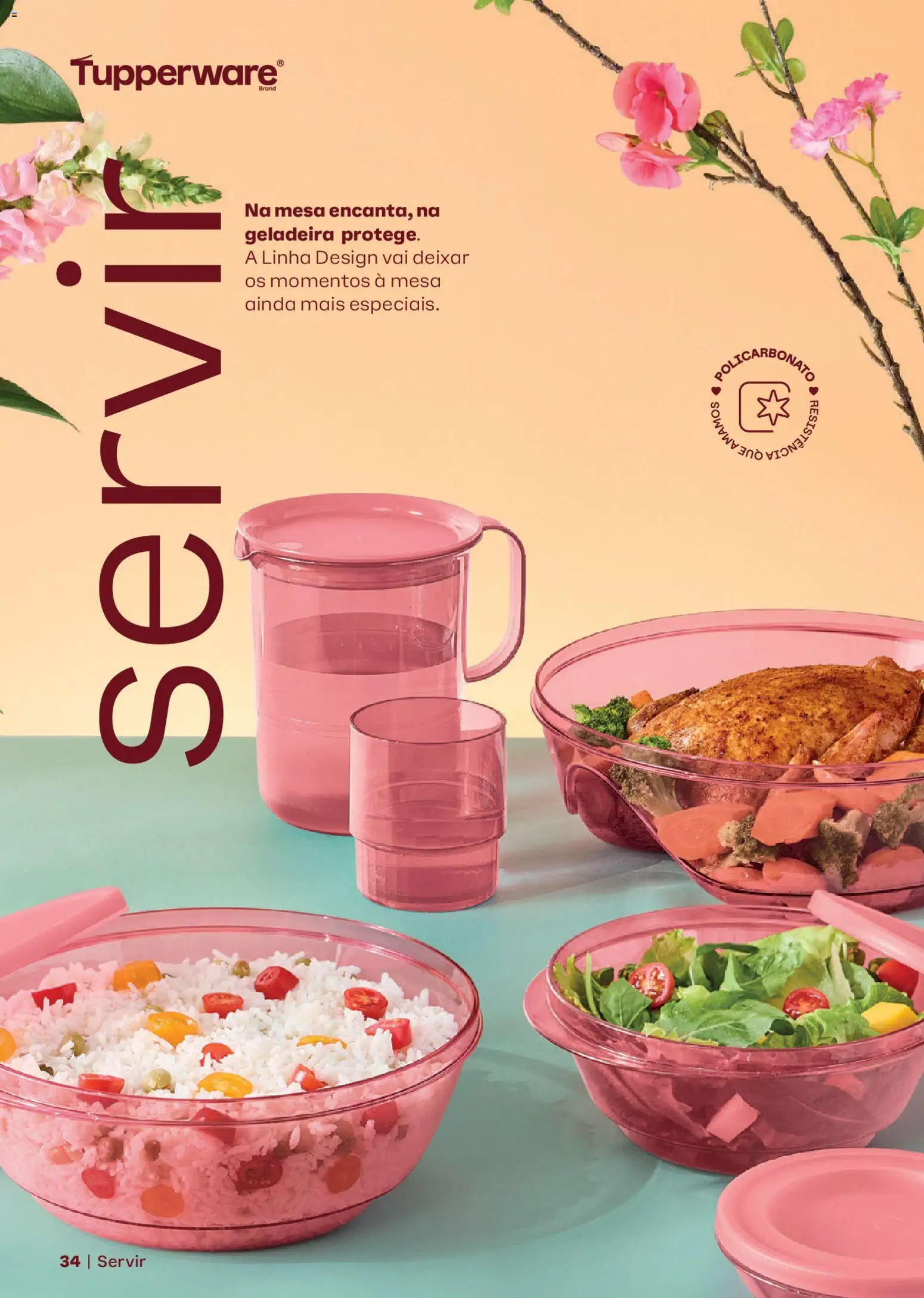 Tupperware Folheto - válido de 01.04.2026 | Página: 34 | Produtos: Geladeira, Mesa