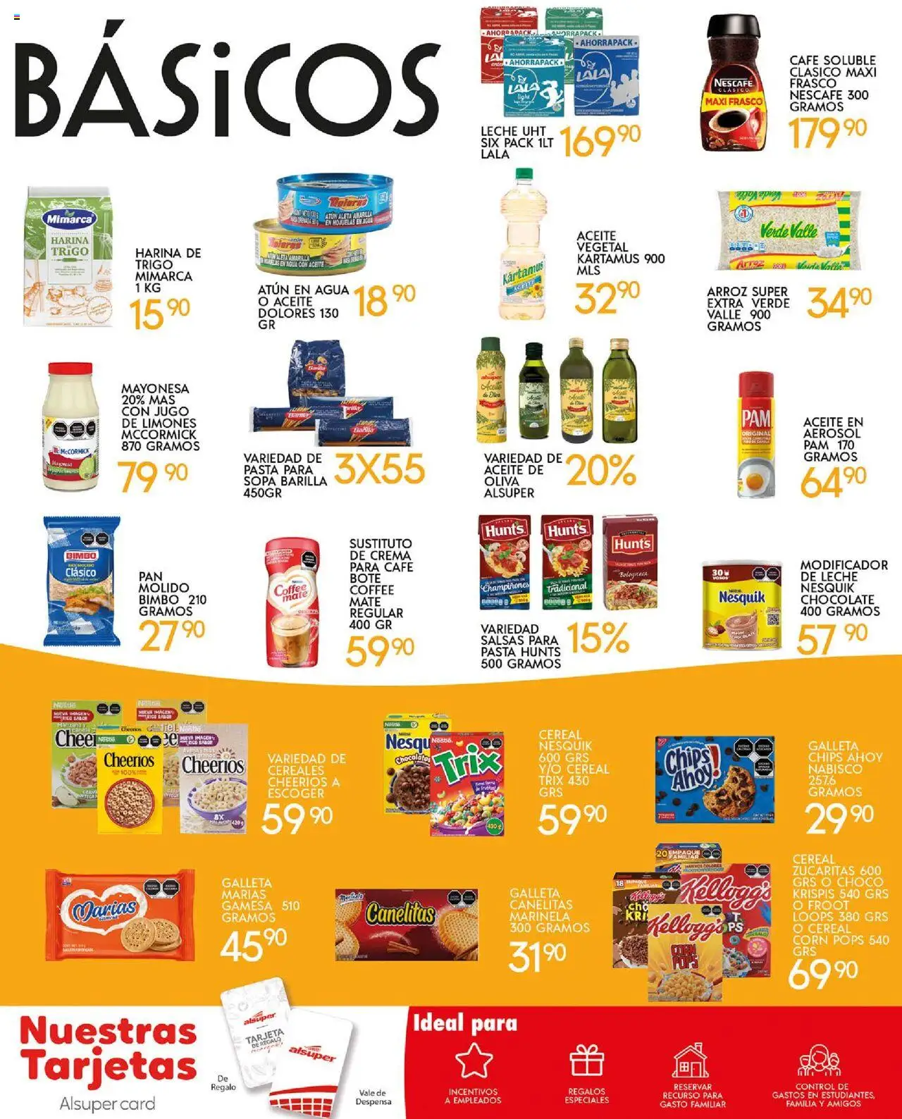 Nuevas ofertas de Alsuper válidas en toda la República Mexicana desde el 14.10.2025. ¡Encuentra las mejores ofertas en Alsuper - Folleto Zacatecas! | Página: 6 | Productos: Mayonesa, Frasco, Pasta, Hojuelas