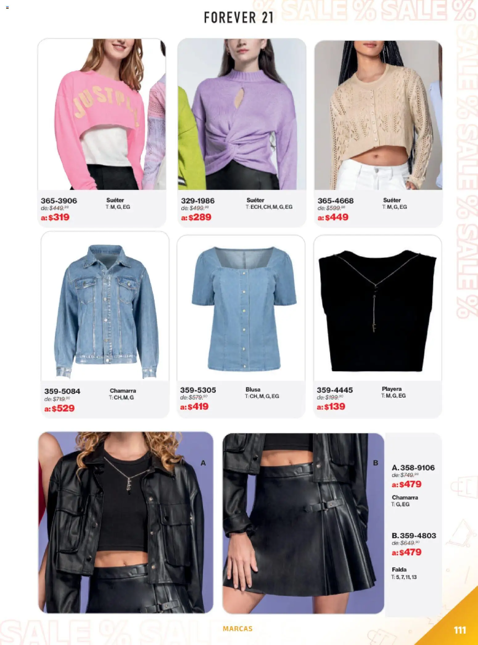 Nuevas ofertas de Andrea válidas en toda la República Mexicana desde el 21.12.2025. ¡Encuentra las mejores ofertas en Andrea catálogo Outlet! | Página: 111 | Productos: Suéter, Chamarra, Playera, Falda