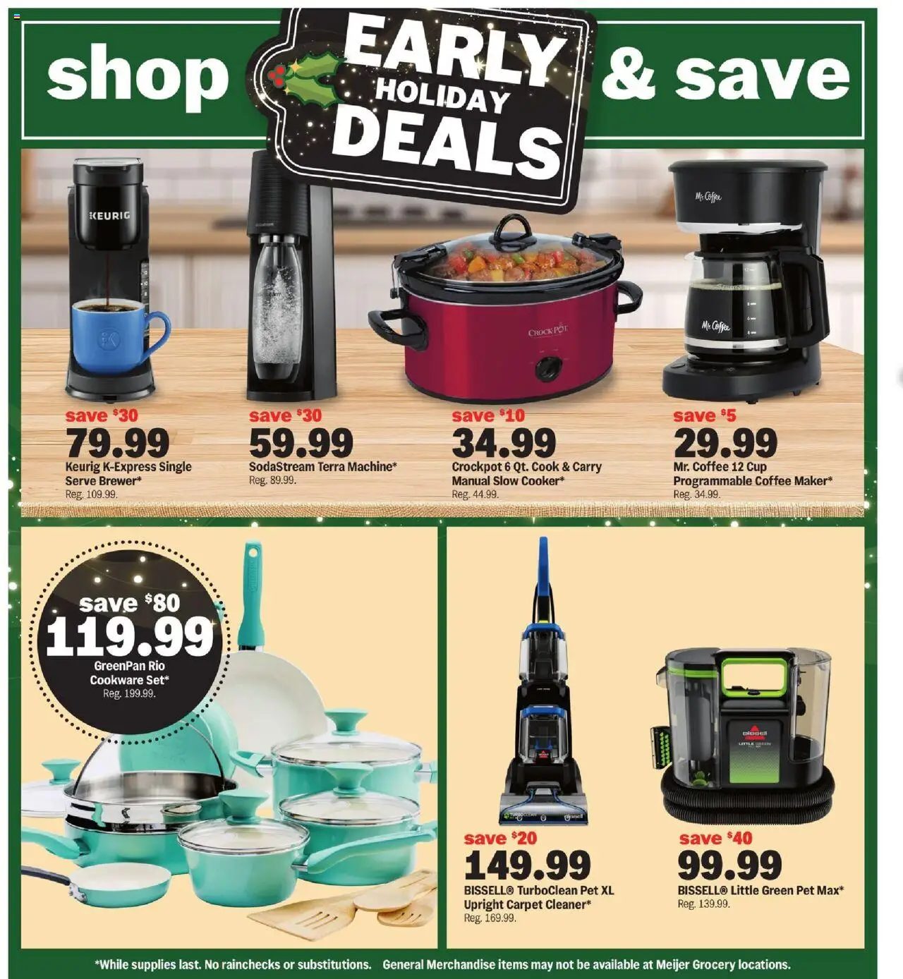 Meijer Trick or Treat Deals - valid from 15.10.2025 | Page: 10 | Products: Carpet, Coffee
