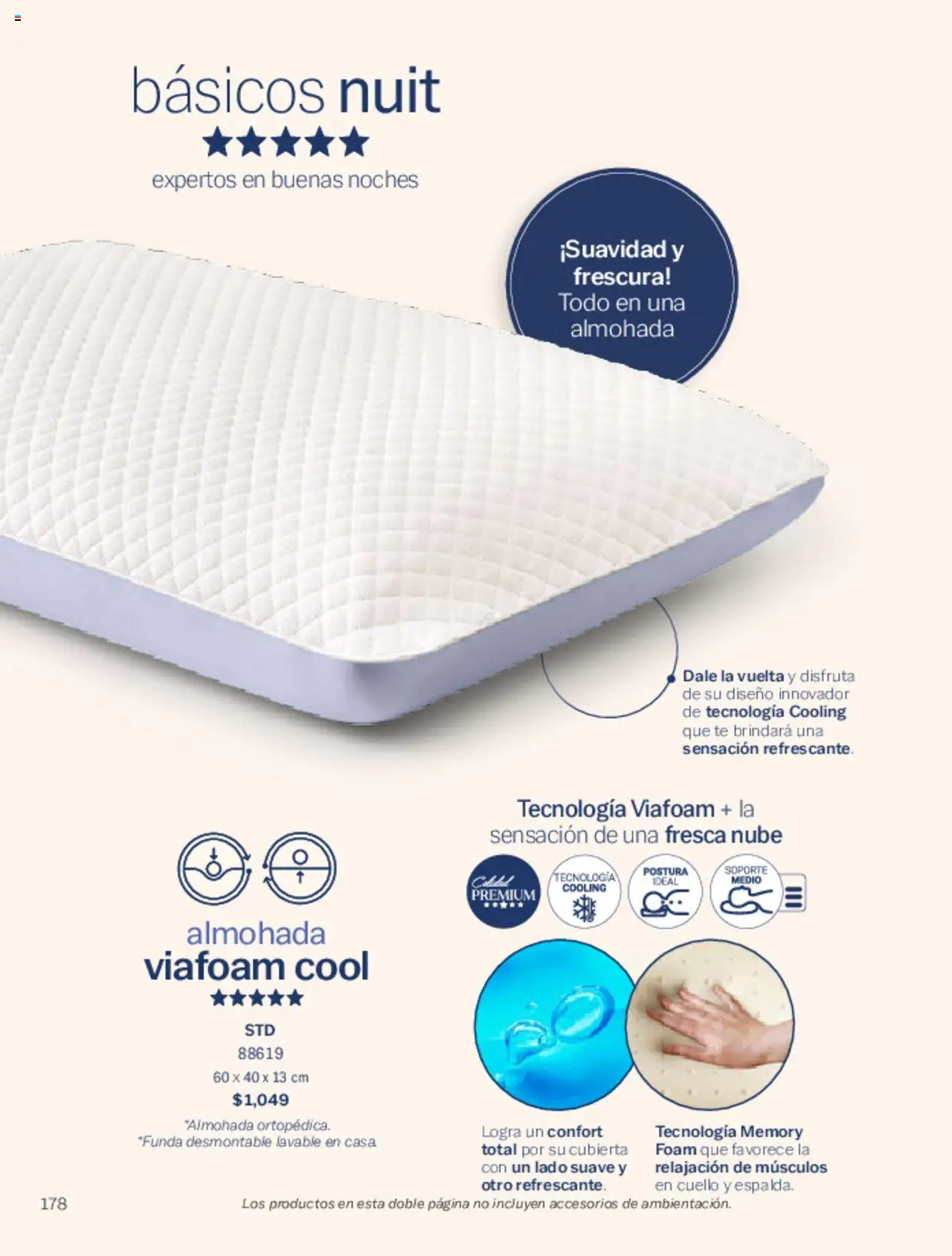 Nuevas ofertas de Vianney válidas en toda la República Mexicana desde el 07.03.2025. ¡Encuentra las mejores ofertas en Vianney catálogo Primavera! | Página: 182 | Productos: Funda, Almohada, Té