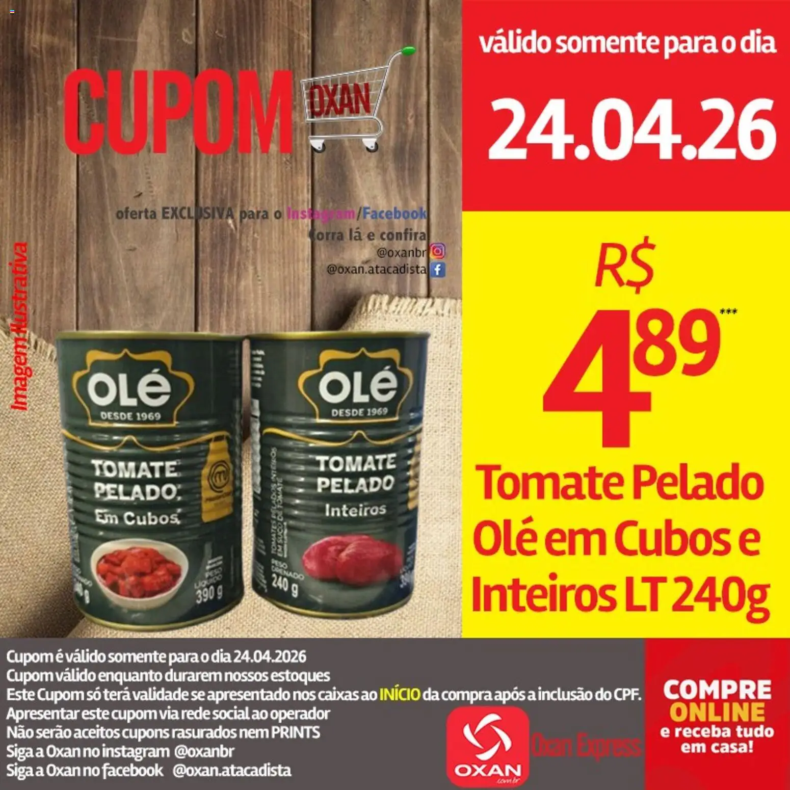 Oxan Atacadista Folheto - válido de 24.04.2026 | Página: 17 | Produtos: Suco