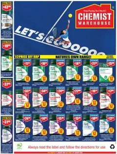 Preview of Chemist Warehouse Catalogue - valid from 01.01.2026 | Page: 40