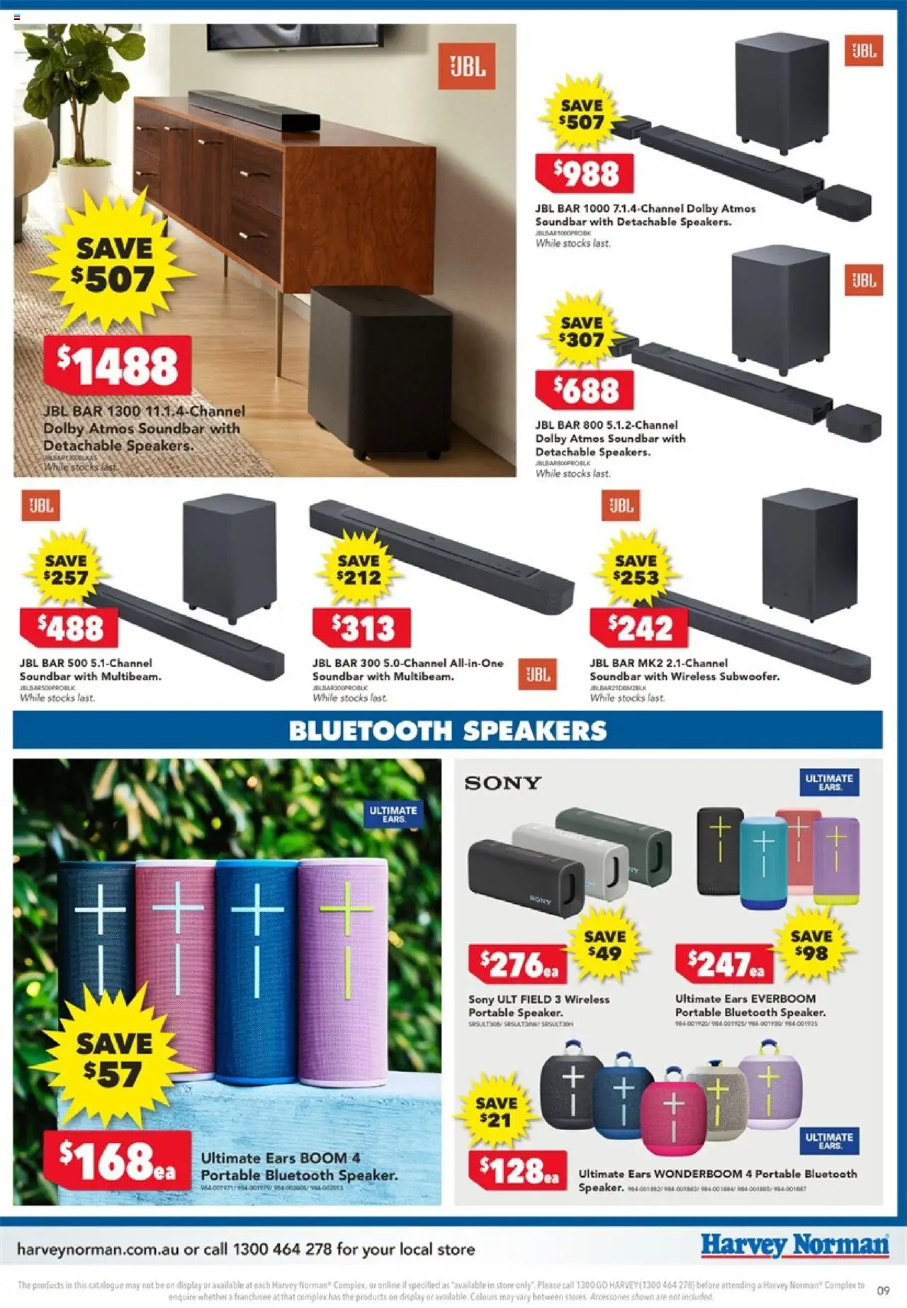 Harvey Norman catalogue - valid from 18.09.2025 | Page: 9 | Products: Accessories, Portable
