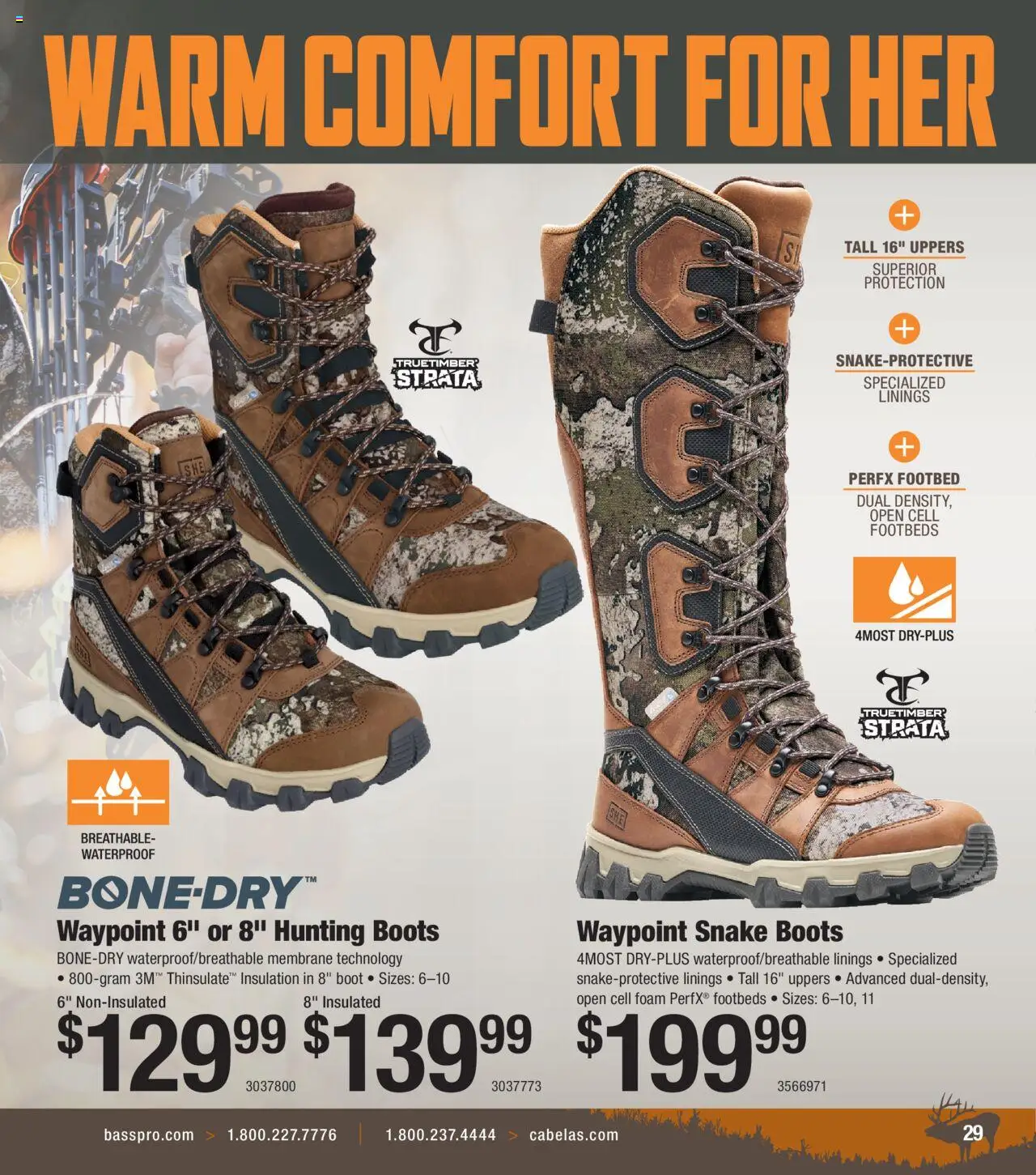 Cabela's Archery 25 - valid from 15.07.2025 | Page: 29 | Products: Hunting Boots, Boots