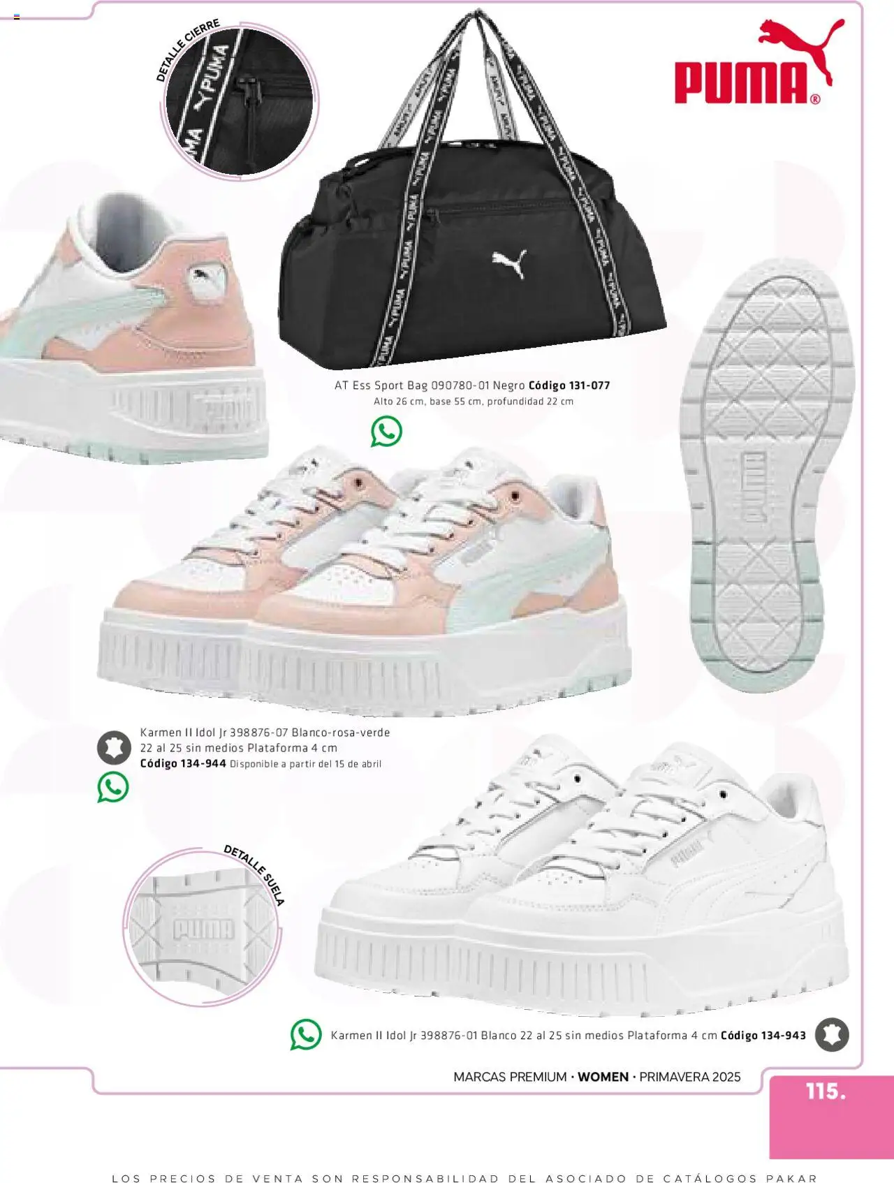 Nuevas ofertas de SC Pakar válidas en toda la República Mexicana desde el 06.03.2025. ¡Encuentra las mejores ofertas en SC Pakar catálogo Women! | Página: 115