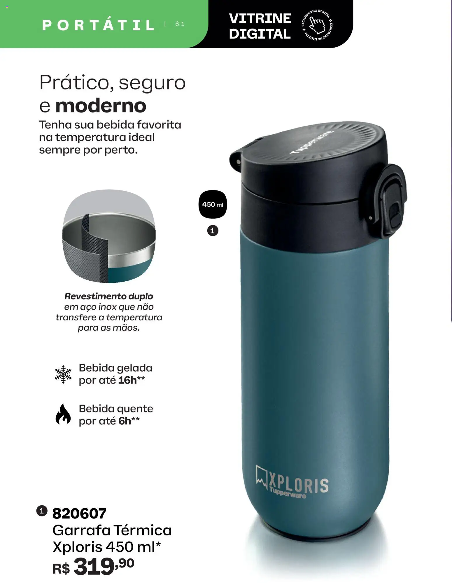 Tupperware Folheto - válido de 01.12.2025 | Página: 62 | Produtos: Garrafa térmica, Bebida