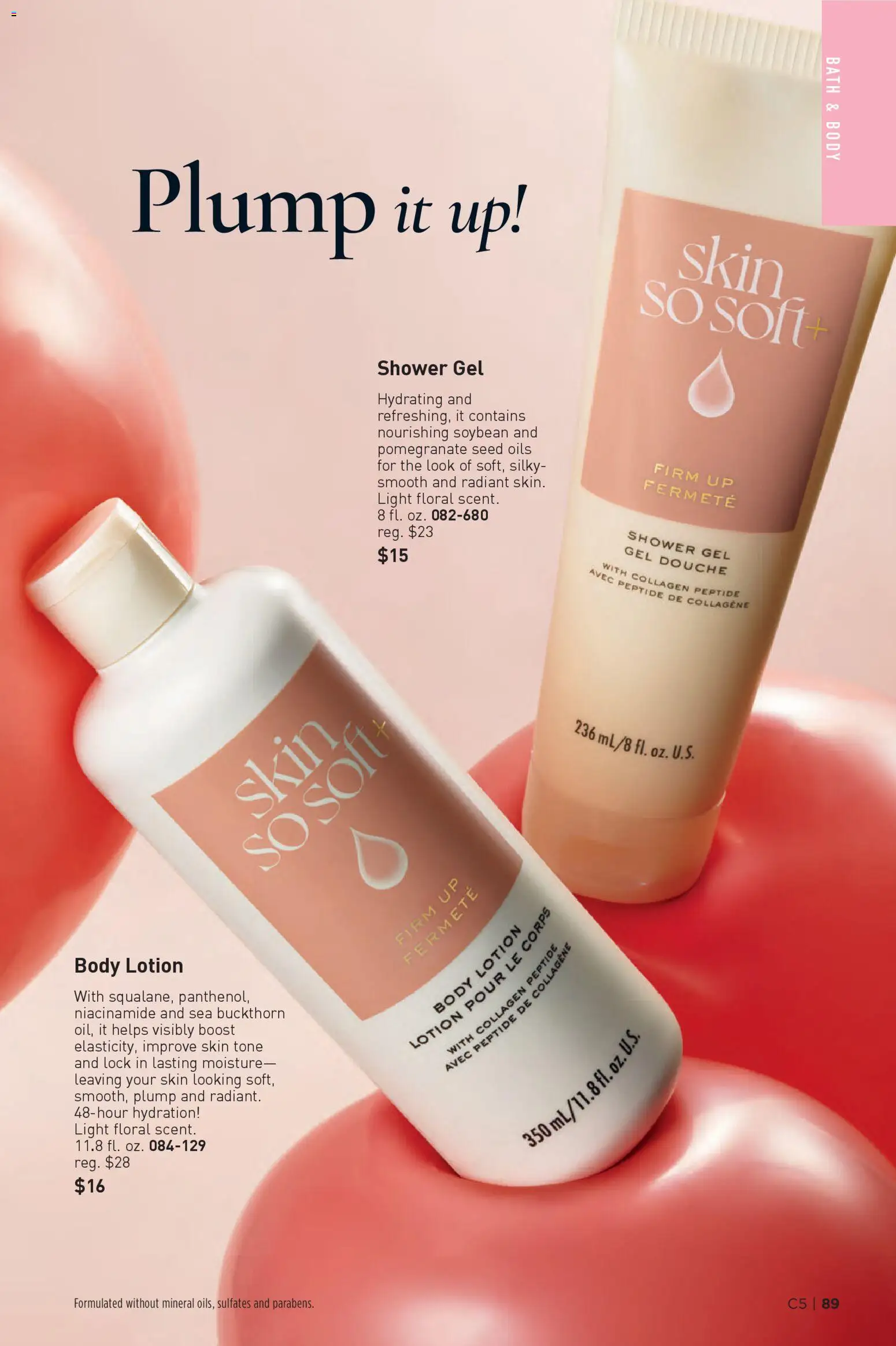Avon Brochure - valid from 25.02.2026 | Page: 89 | Products: Bath, Shower, Shower gel