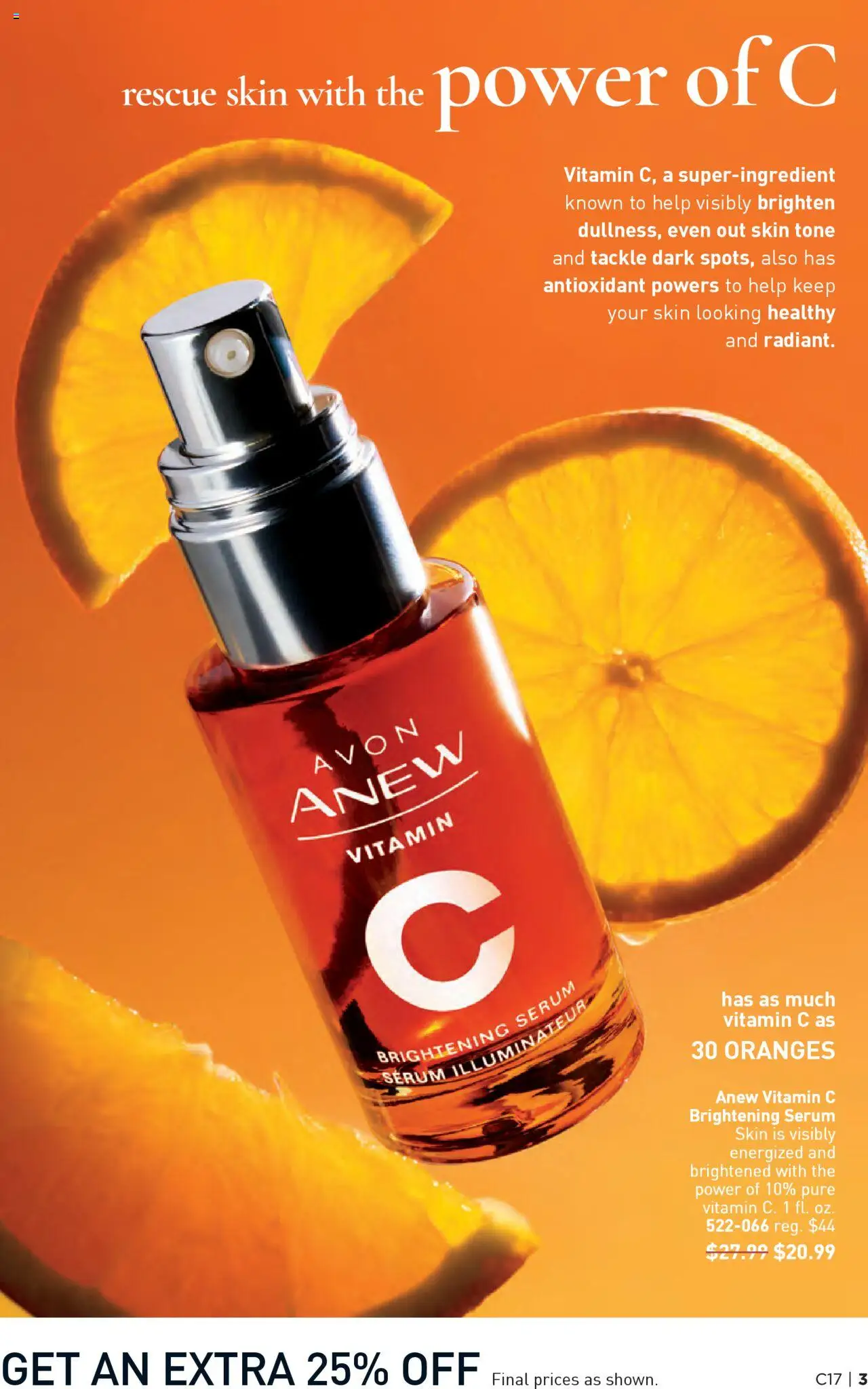Avon Brochure - valid from 13.08.2025 | Page: 3 | Products: Vitamin, Oranges