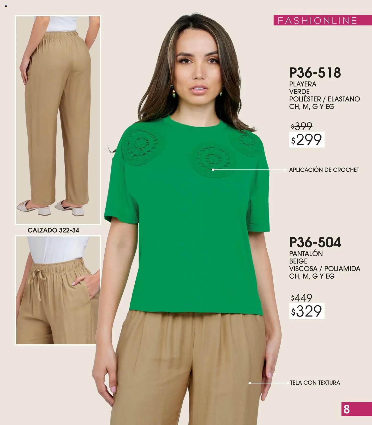 Nuevas ofertas de Cklass válidas en toda la República Mexicana desde el 13.02.2026. ¡Encuentra las mejores ofertas en Cklass catálogo Especial Fashionline! | Página: 9 | Productos: Playera