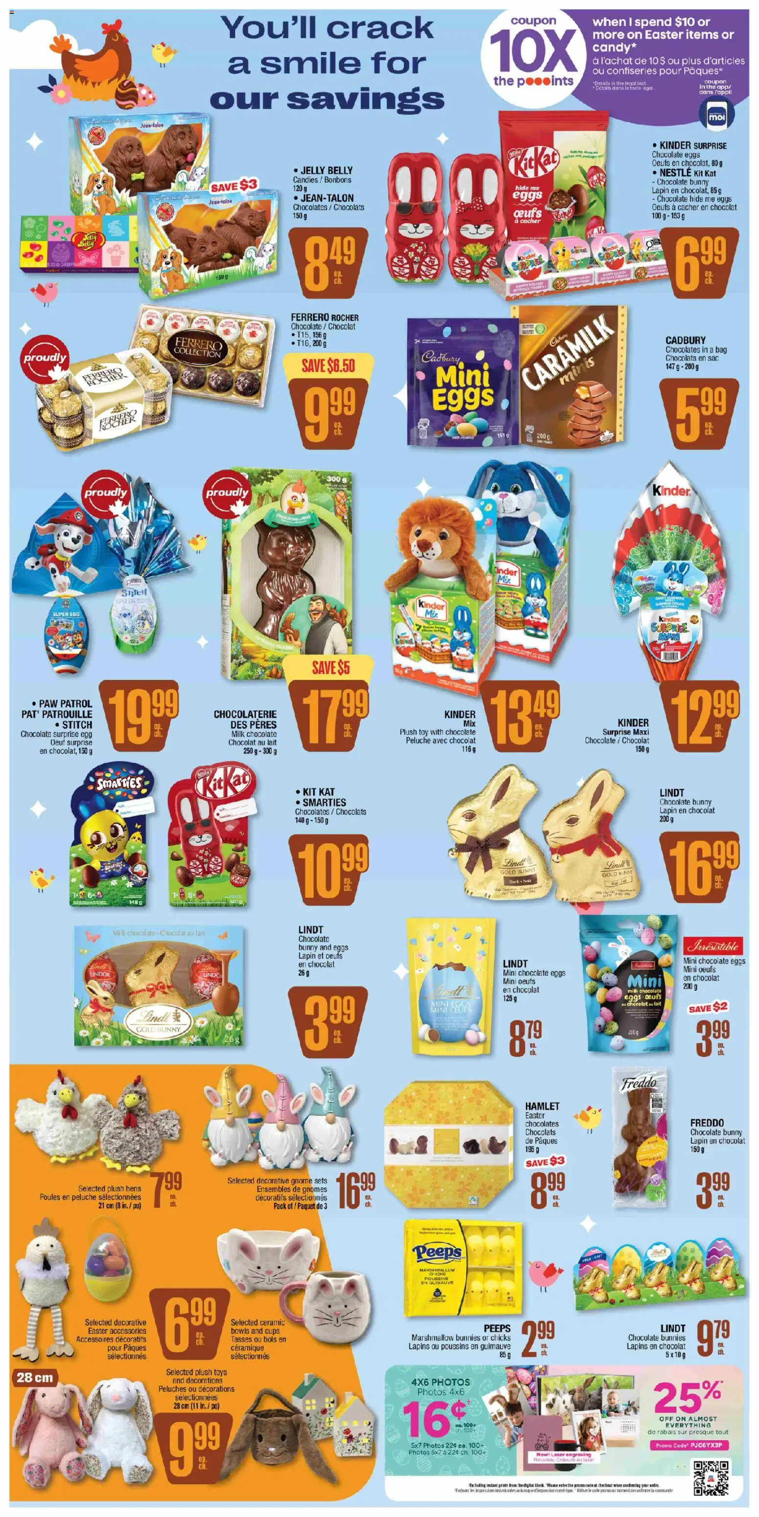 Jean Coutu flyer valid from 12.03.2026 | Page: 5 | Products: Candies, Milk, Eggs, Chocolate