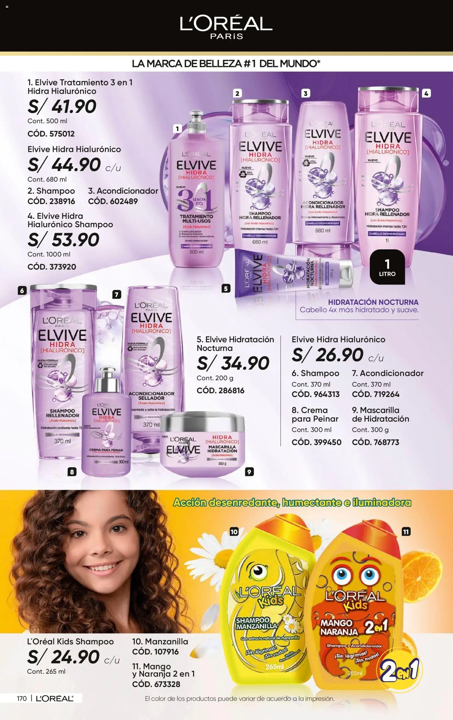 Catálogo Azzorti válido desde 26.01.2026 | Página: 171 | Productos: Shampoo, Acondicionador, Crema