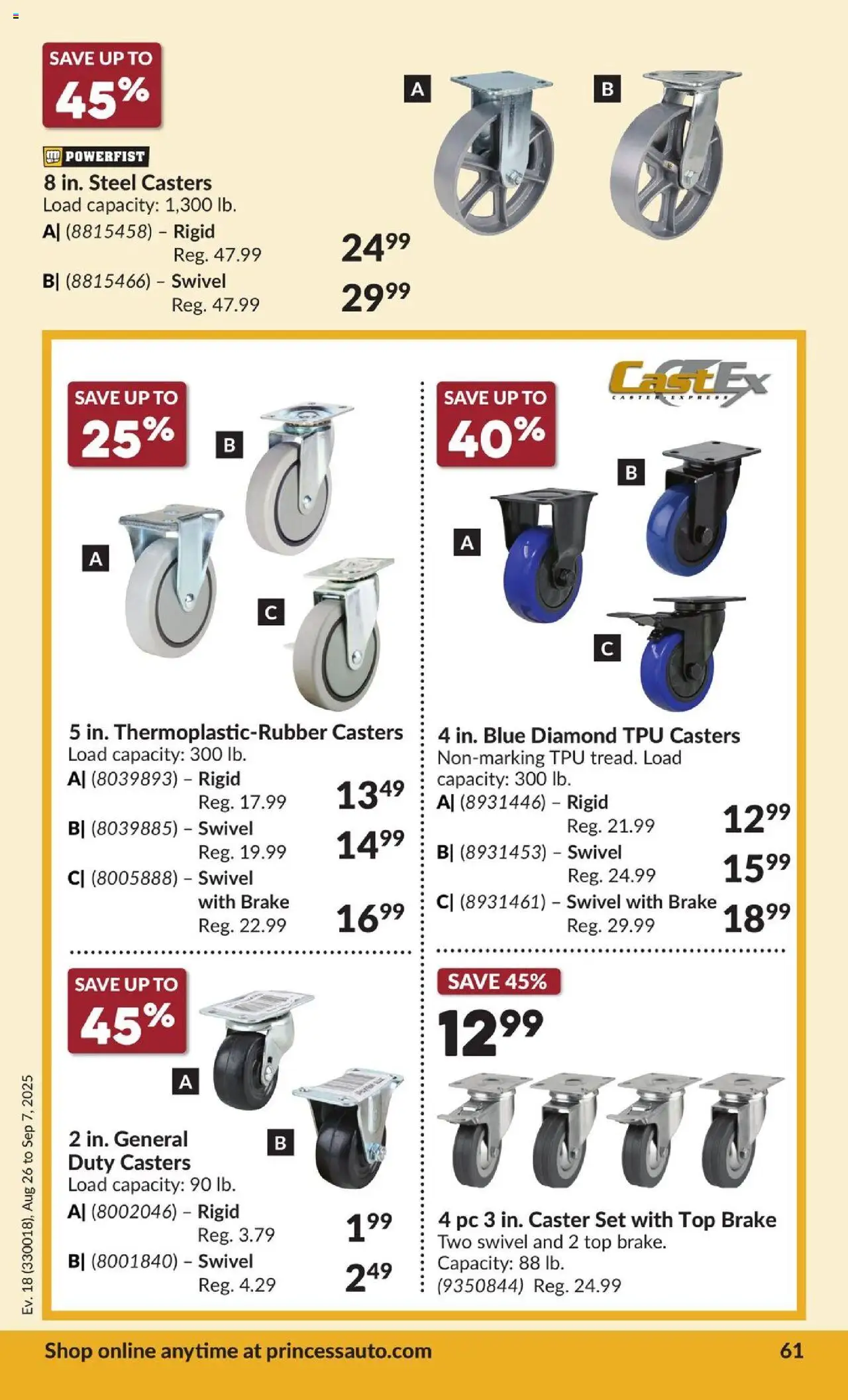 Princess Auto flyer valid from 26.08.2025 | Page: 67 | Products: PC