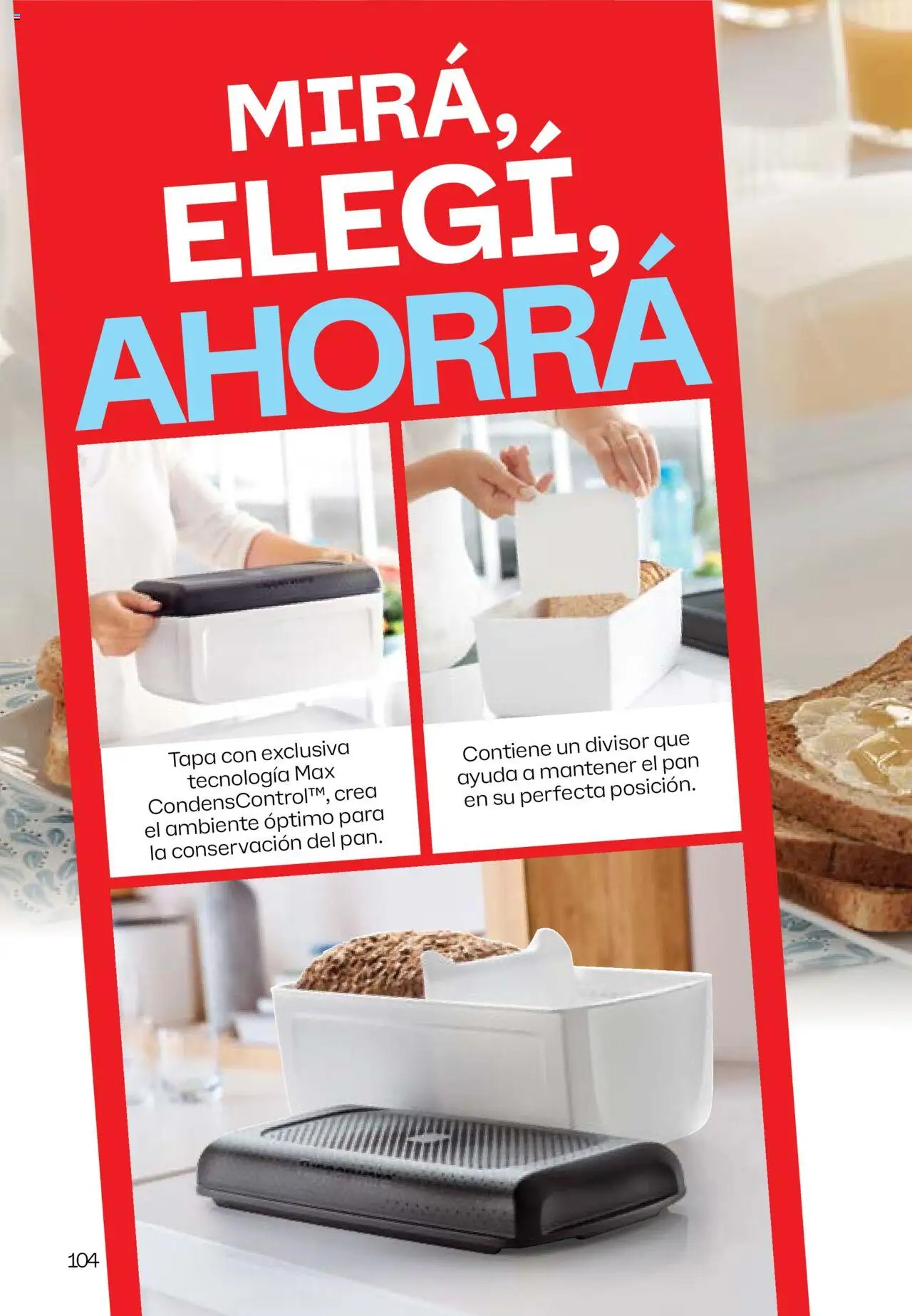 Tupperware Folleto │ válido desde el 11.08.2025 | Página: 105 | Productos: Pan