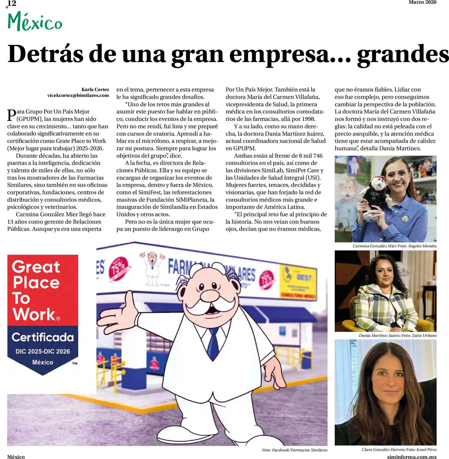 Nuevas ofertas de Farmacias Similares válidas en toda la República Mexicana desde el 01.03.2026. ¡Encuentra las mejores ofertas en Farmacias Similares catálogo! | Página: 12