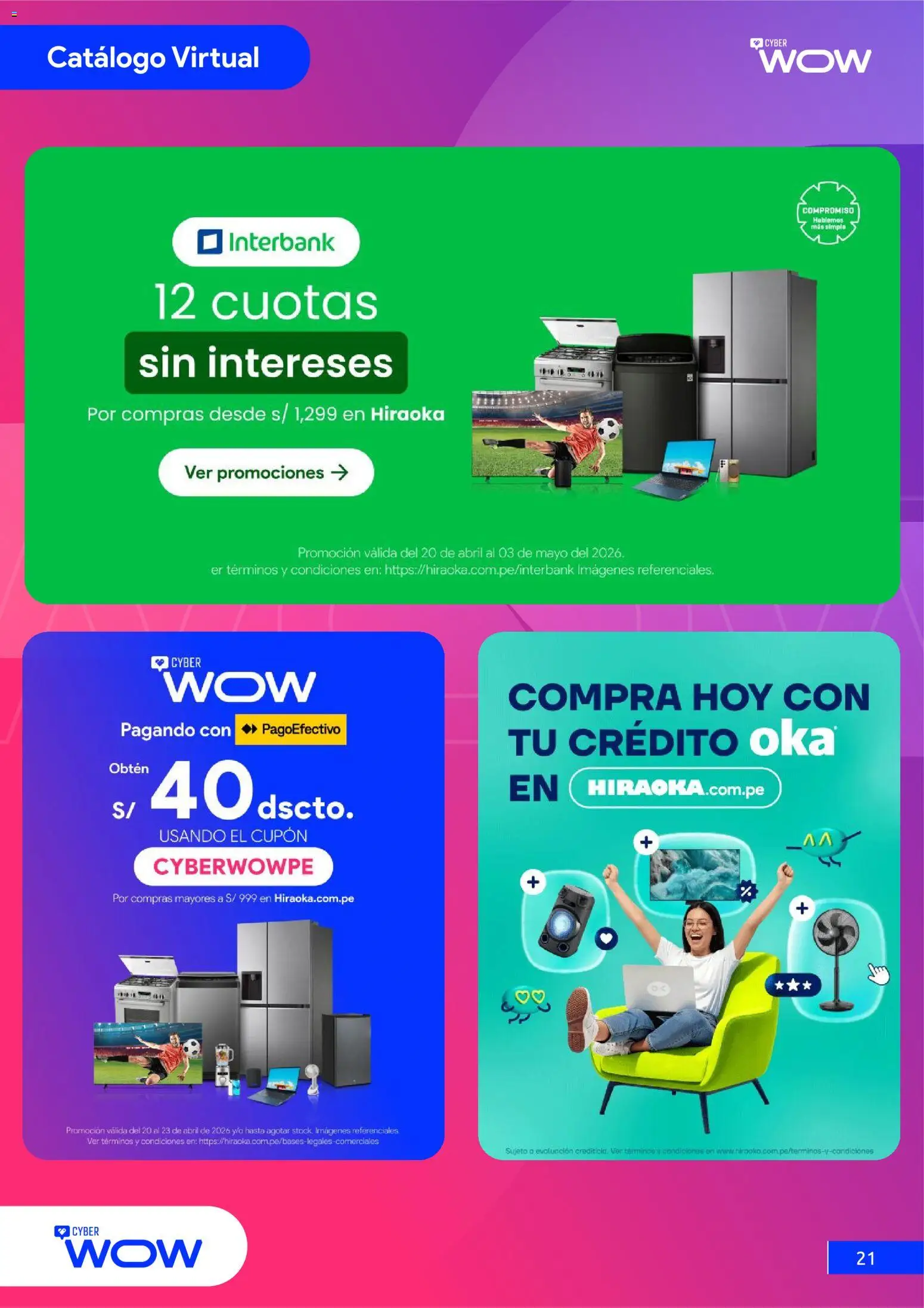 Catálogo Hiraoka válido desde 20.04.2026 | Página: 22