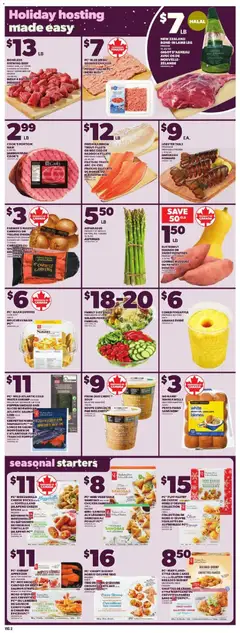 Preview of Independent Grocer weekly flyer / circulaire from shop Independent Grocer valid from 11.12.2025 | Page: 5 | Products: Pineapple, Salad, PC, Cheese