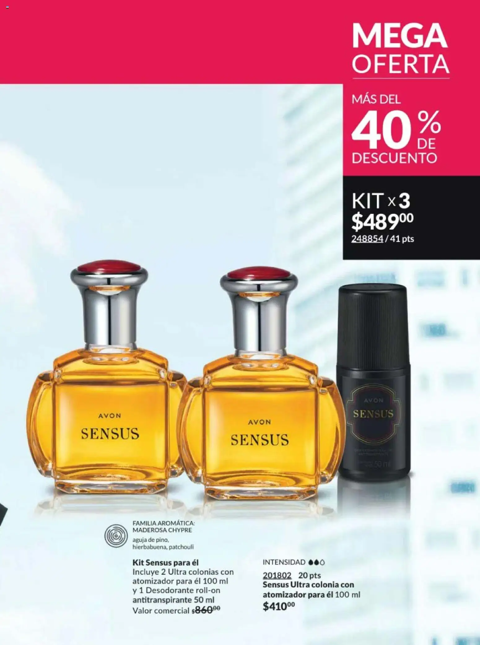 Nuevas ofertas de AVON válidas en toda la República Mexicana desde el 13.03.2026. ¡Encuentra las mejores ofertas en AVON campaña 5 2026! | Página: 81 | Productos: Desodorante, Antitranspirante