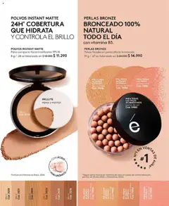Catálogo Ésika Campaña 14 │ válido desde el 01.09.2025 | Página: 58 | Productos: Brillo, Polvo compacto, Esponja, Mate