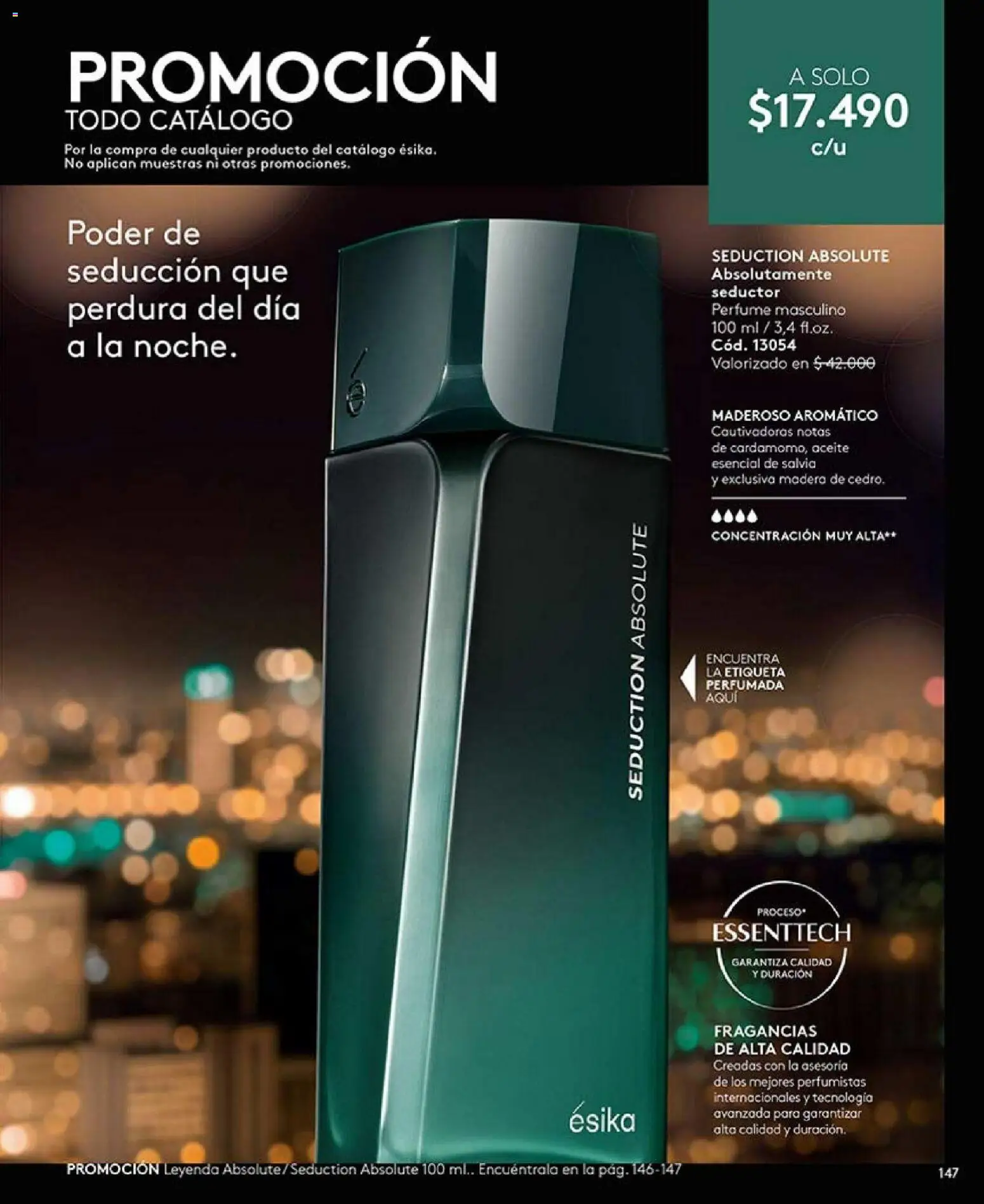 Catálogo Ésika Campaña 1 │ válido desde el 01.01.2026 | Página: 147 | Productos: Perfume, Aceite