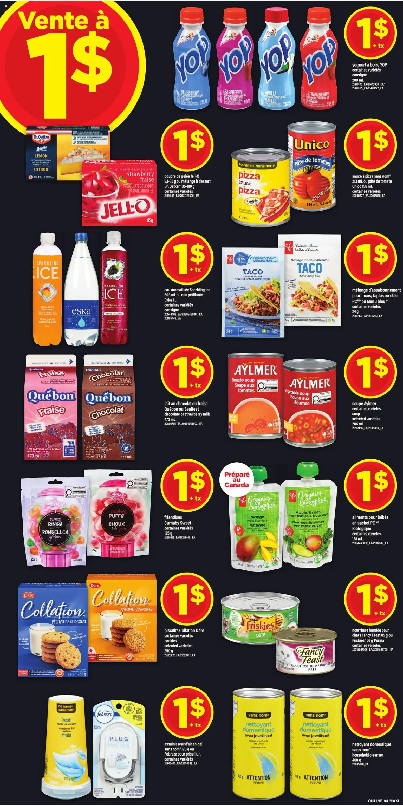 Maxi flyer valid from 23.04.2026 | Page: 7 | Products: Purse, Powder, Chocolate, Pizza