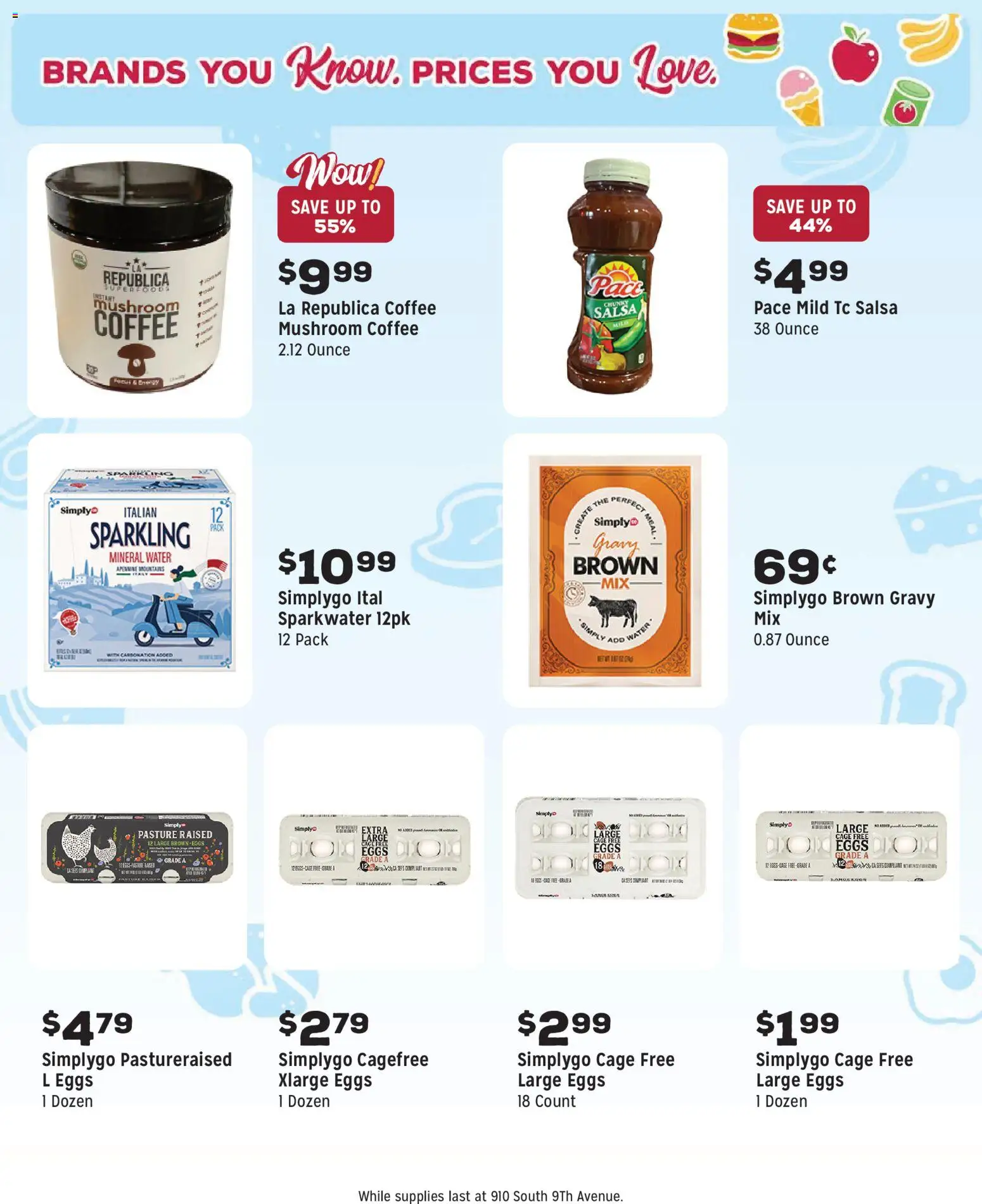 Grocery Outlet Weekly Ad - WA - valid from 24.12.2025 | Page: 11 | Products: Eggs, Coffee, Water, Case