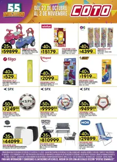 Vista previa Coto - Ofertas Hogar válido desde el 27.10.2025