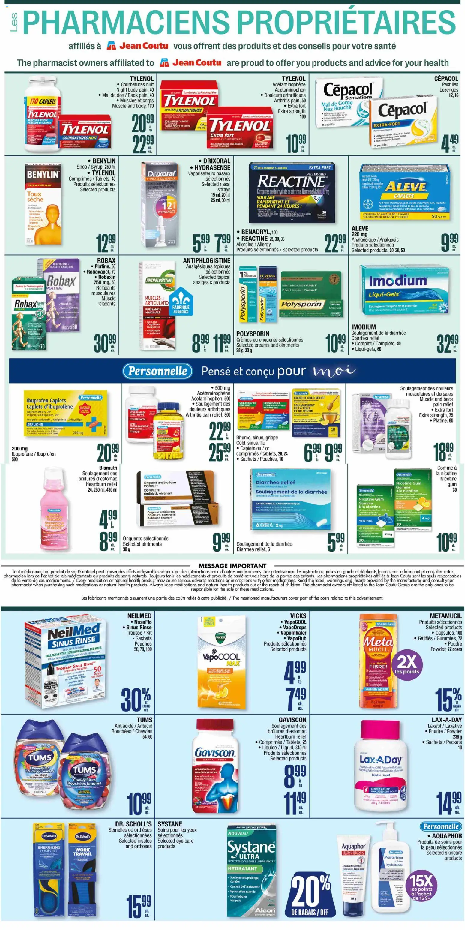 Jean Coutu flyer valid from 01.01.2026 | Page: 3