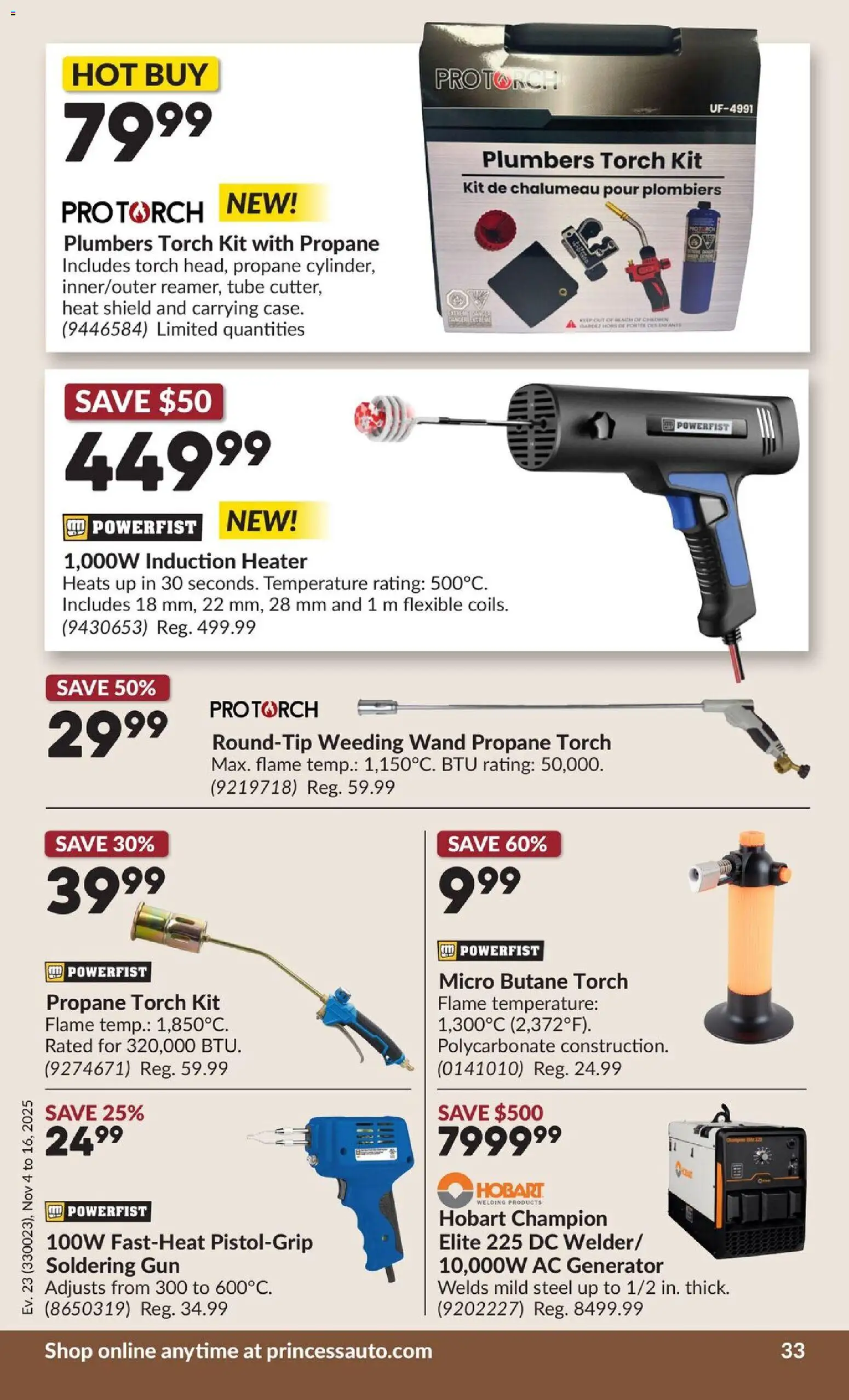 Princess Auto flyer valid from 04.11.2025 | Page: 40