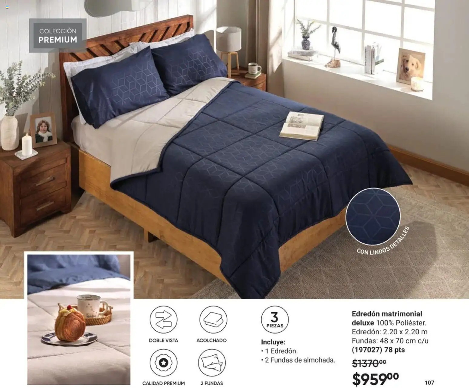 Nuevas ofertas de AVON válidas en toda la República Mexicana desde el 20.12.2025. ¡Encuentra las mejores ofertas en AVON Casa & Estilo 1 2026! | Página: 109 | Productos: Acolchado