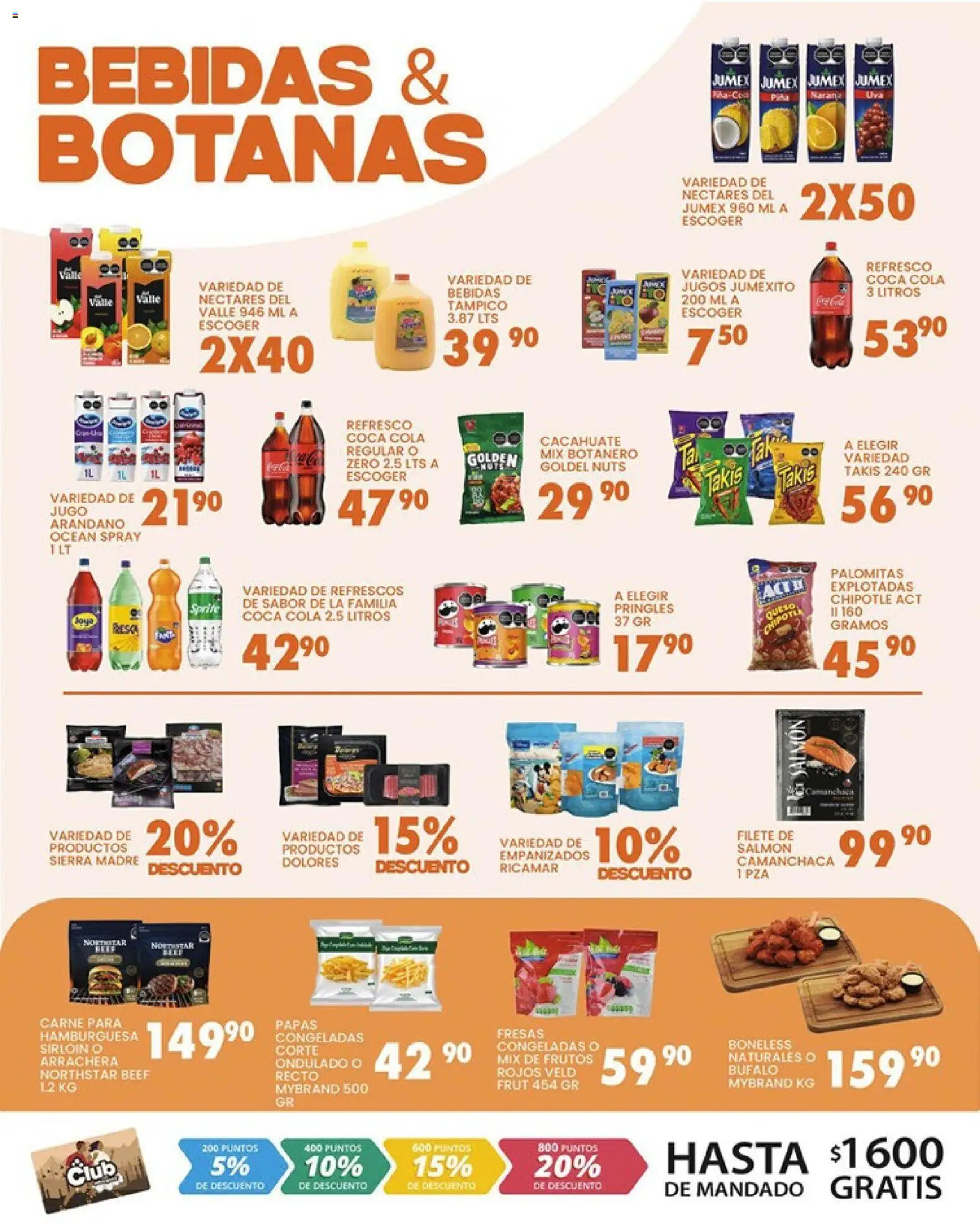 Nuevas ofertas de Alsuper válidas en toda la República Mexicana desde el 17.02.2026. ¡Encuentra las mejores ofertas en Alsuper folleto! | Página: 2 | Productos: Refresco, Cacahuate, Jugo, Fresas