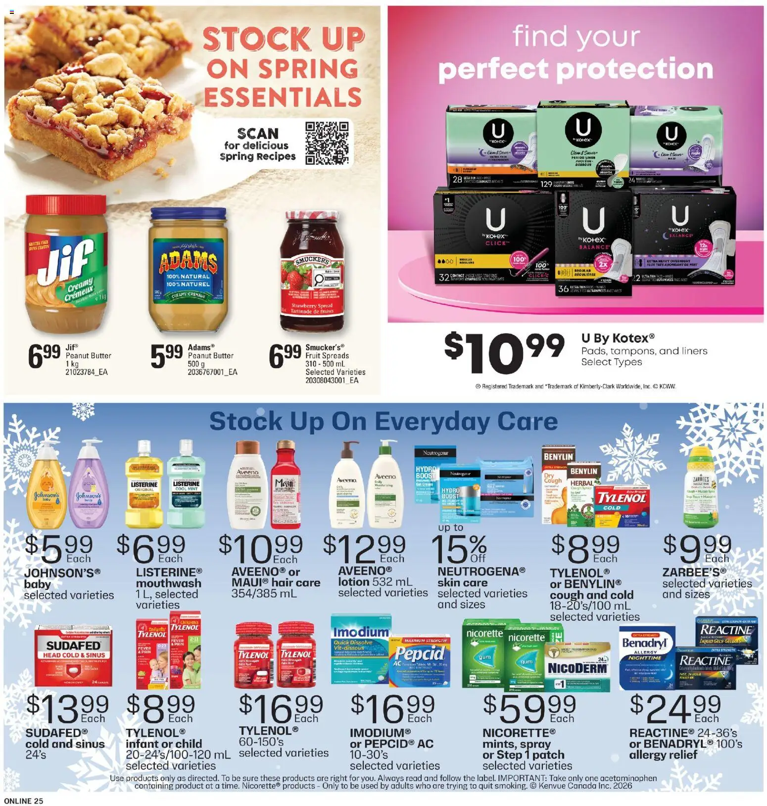 Fortinos flyer valid from 19.03.2026 | Page: 24 | Products: Cream, Mouthwash, Butter