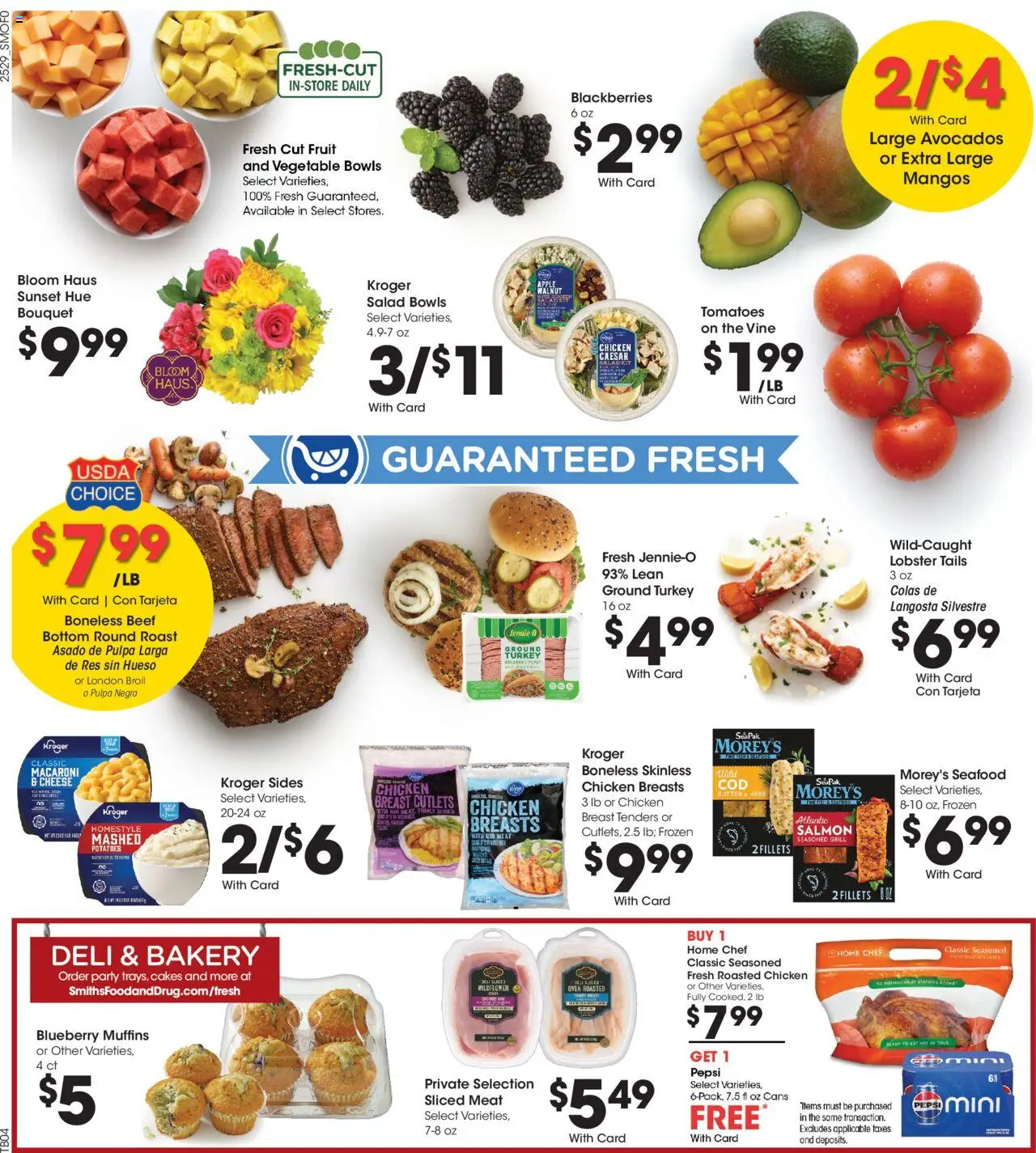 Smith's Weekly Ad - valid from 20.08.2025 | Page: 10 | Products: Bakery, Butter, Seafood, Grill