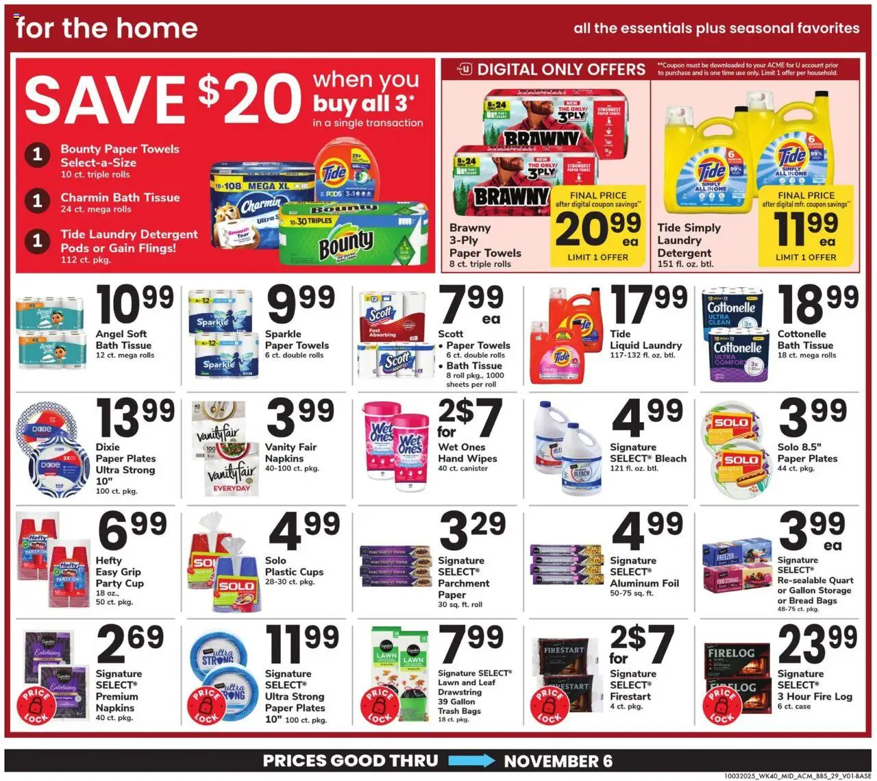 Acme Big Book of Savings - valid from 03.10.2025 | Page: 29 | Products: Bath, Detergent, Case, Freezer