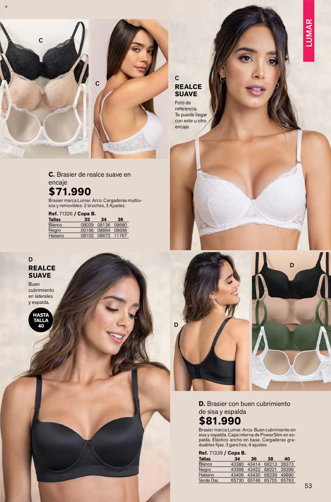 Leonisa revista - valida desde el 04.08.2025 | Página: 53 | Productos: Té, Brasier