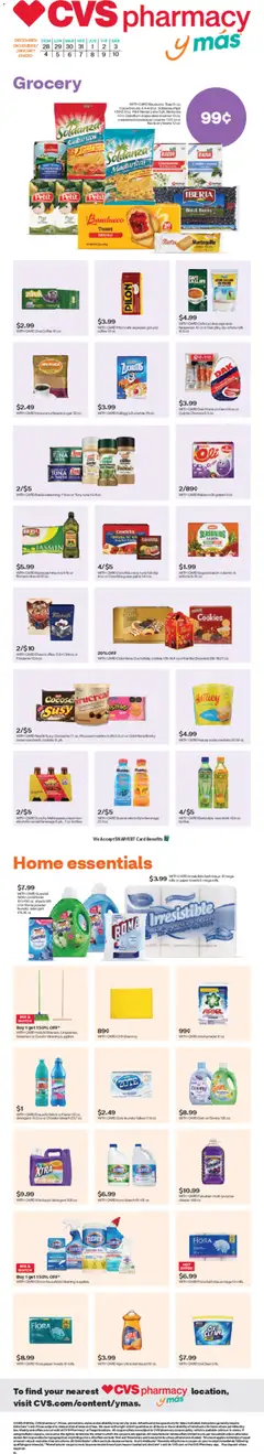 Preview of CVS Pharmacy weekly ads valid from 28.12.2025