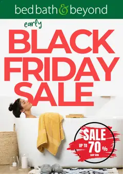 Bed Bath and Beyond - Black Friday preview  - valid from 20.11.2025