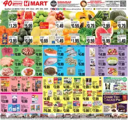 Preview of Hmart weekly ads valid from 22.04.2026