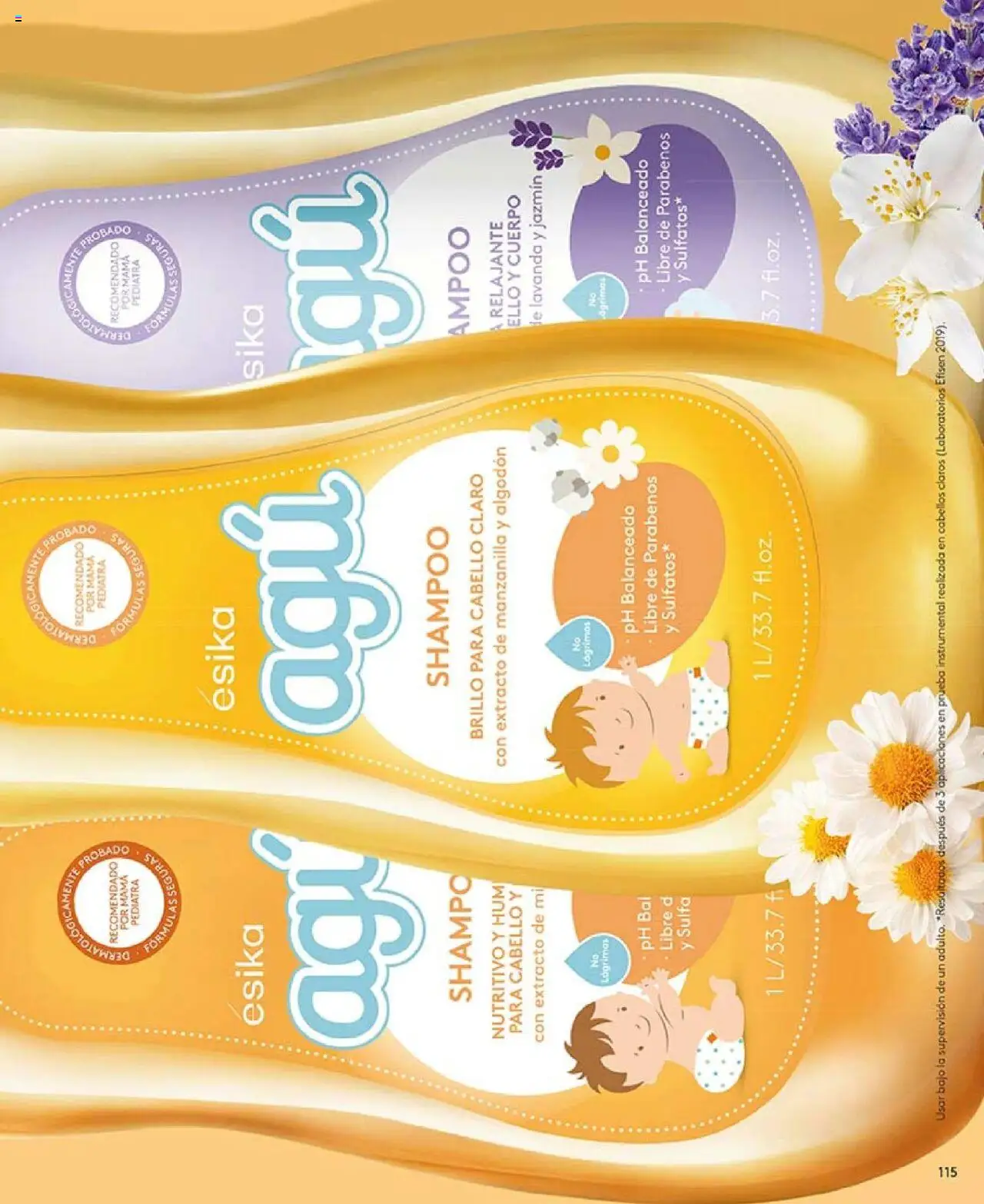 Ésika revista - valida desde el 16.06.2025 | Página: 115 | Productos: Algodón, Shampoo, Brillo