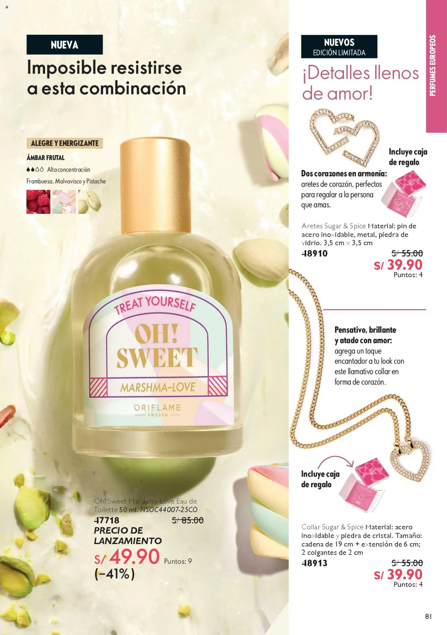 Catálogo Oriflame válido desde 14.02.2026 | Página: 81 | Productos: Caja, EAU de Toilette