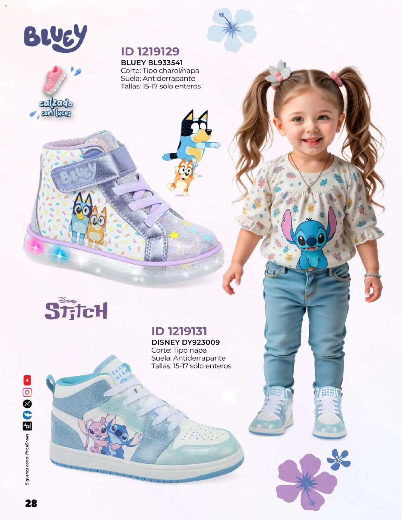 Nuevas ofertas de Price Shoes válidas en toda la República Mexicana desde el 27.10.2025. ¡Encuentra las mejores ofertas en Price Shoes catálogo Kids todo en uno! | Página: 28
