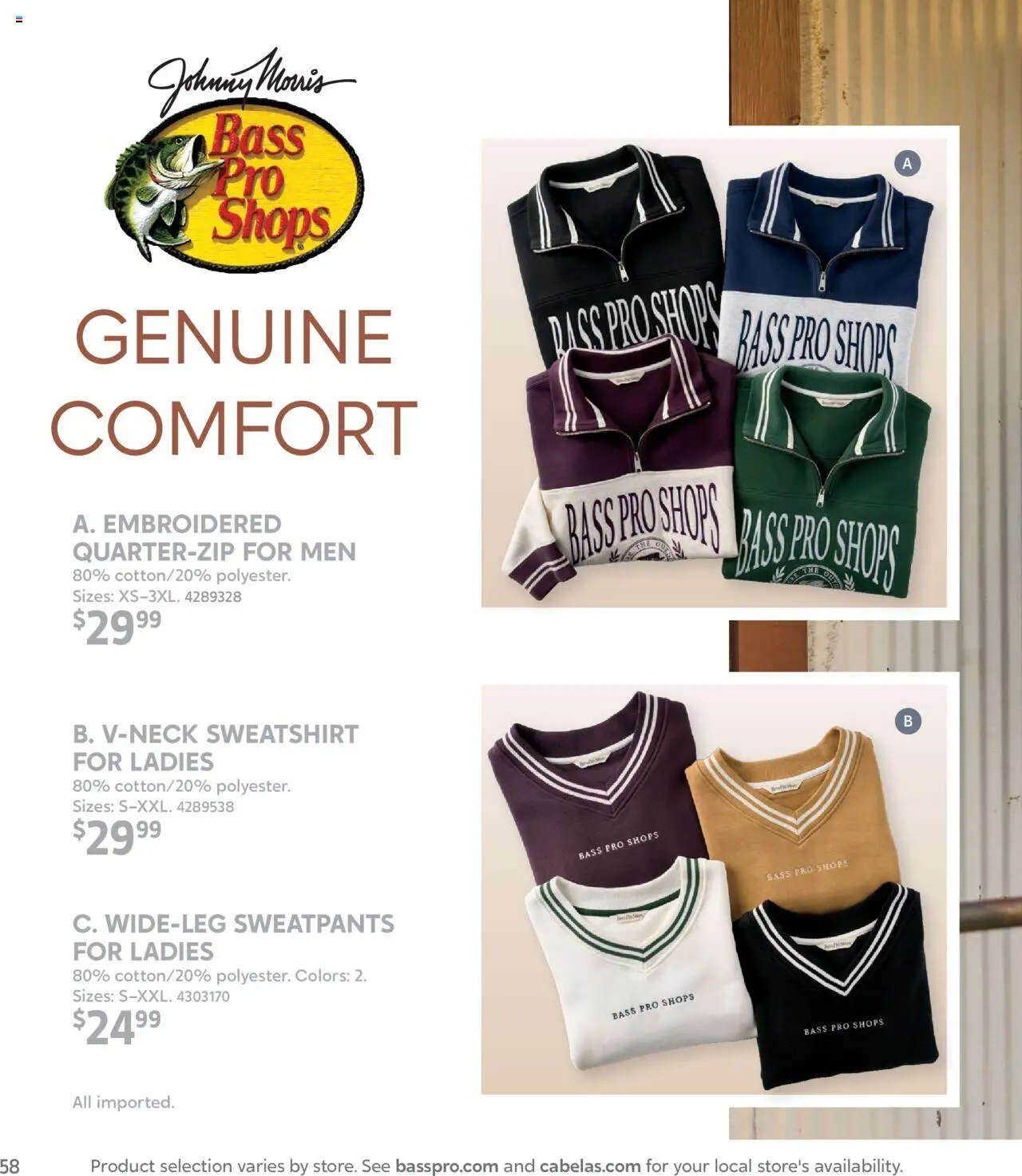 Cabela's Fall Clothing 25 - valid from 01.10.2025 | Page: 58