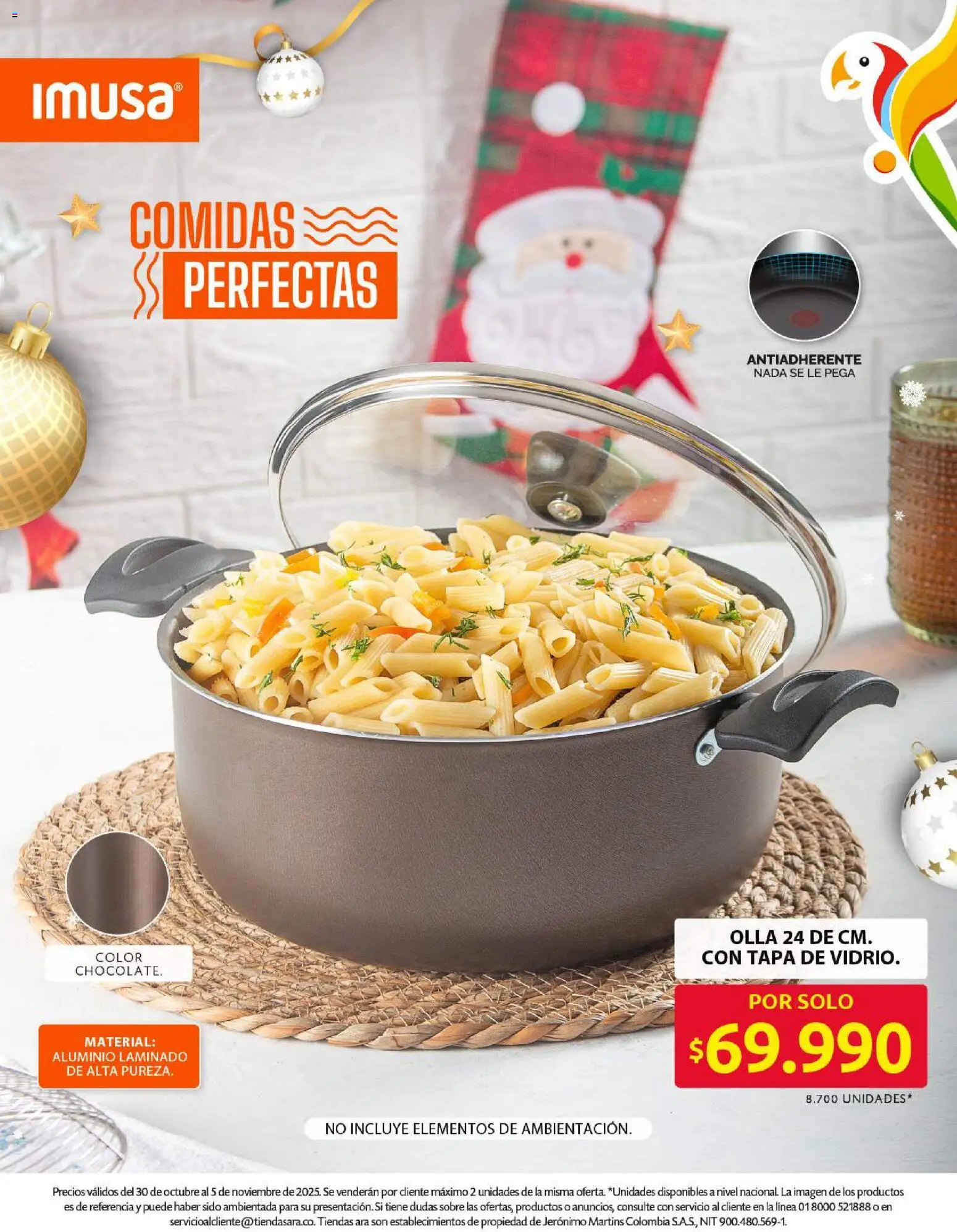 Ara revista - valida desde el 30.10.2025 | Página: 4 | Productos: Sobre, Olla