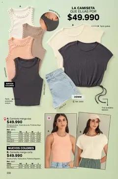 Leonisa - Catálogo principal -  Vista previa de la revista de la tienda Leonisa valido desde el 01.10.2025 | Página: 208 | Productos: Camiseta, Camiseta manga sisa